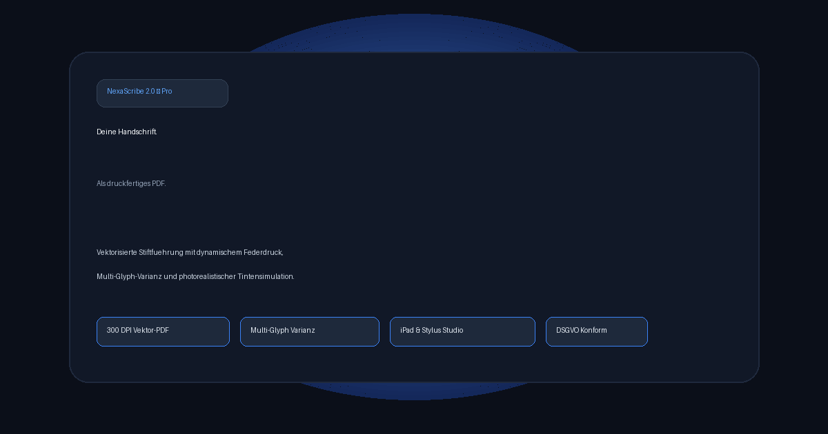 I got tired of re-writing my typed notes by hand, so I built NexaScribe to generate realistic handwr